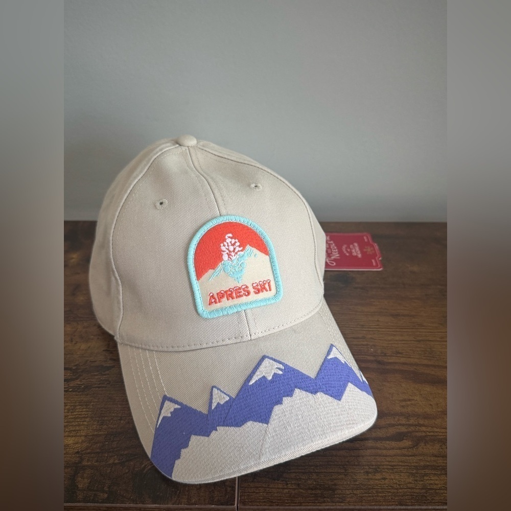 Free People Movement Beige and Purple Unisex Hat